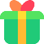 Green Gift Box Icon